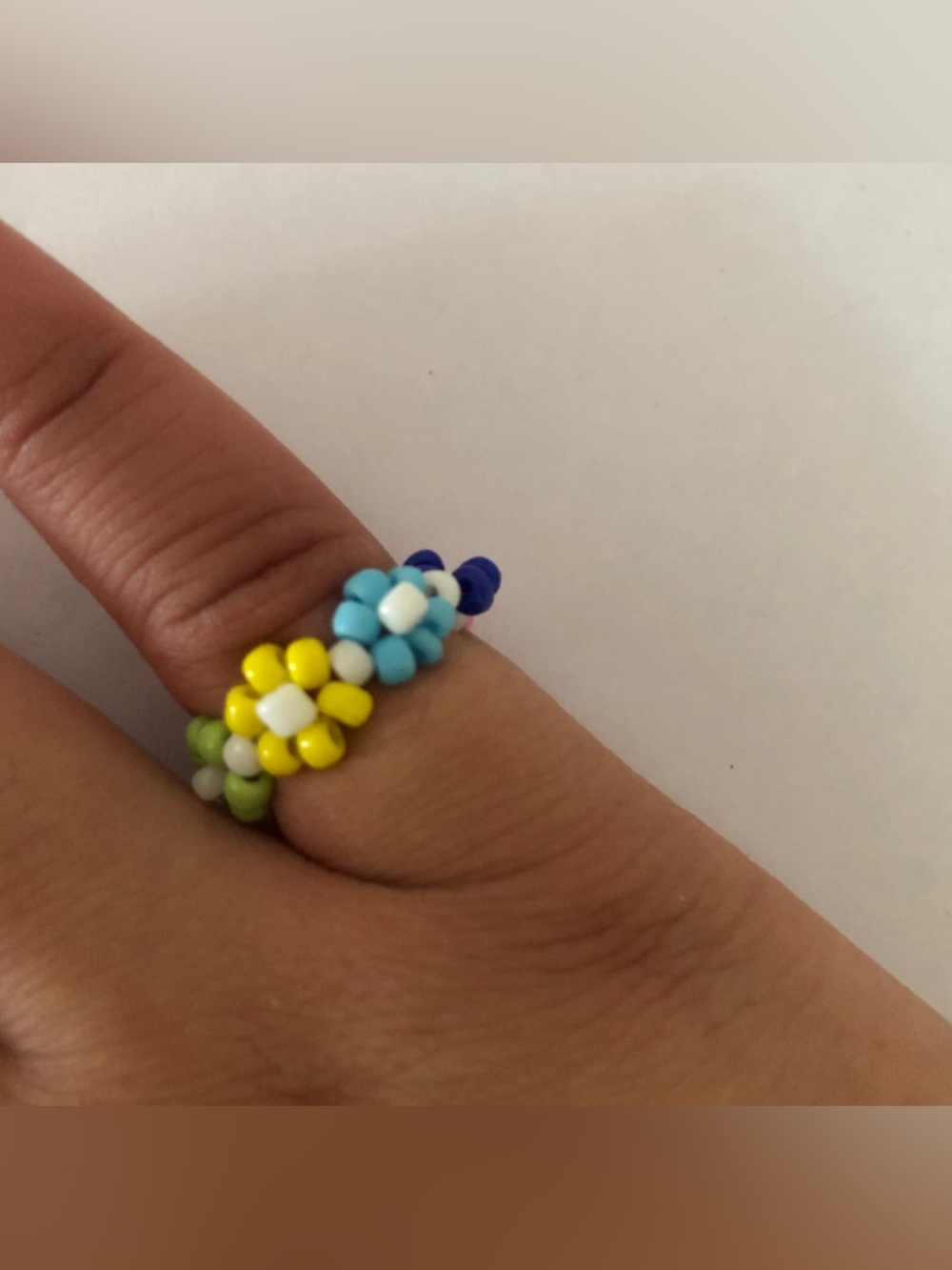 Flower beaded ring
SKU763